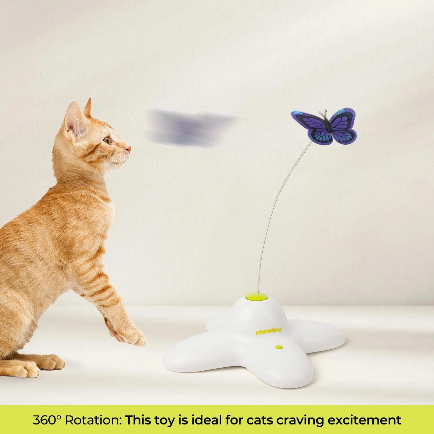 Automatic Butterfly Toy For Cat