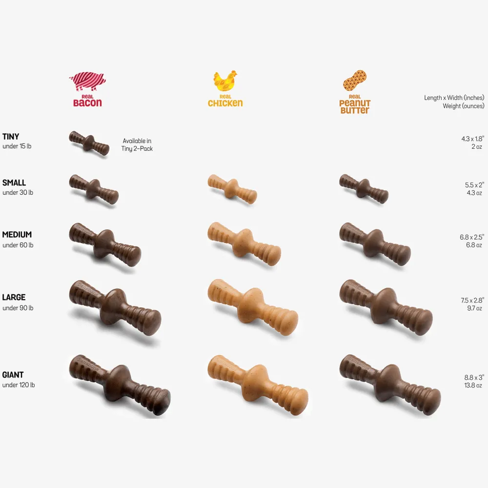 Benebone Chicken Flavored Zaggler Chew Toy  for Dogs