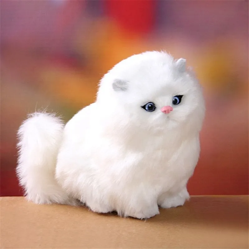 Charming Electric Interactive Plush Kitty Toy