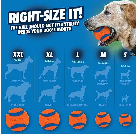 Chuck IT! Ultra Rubber Balls
