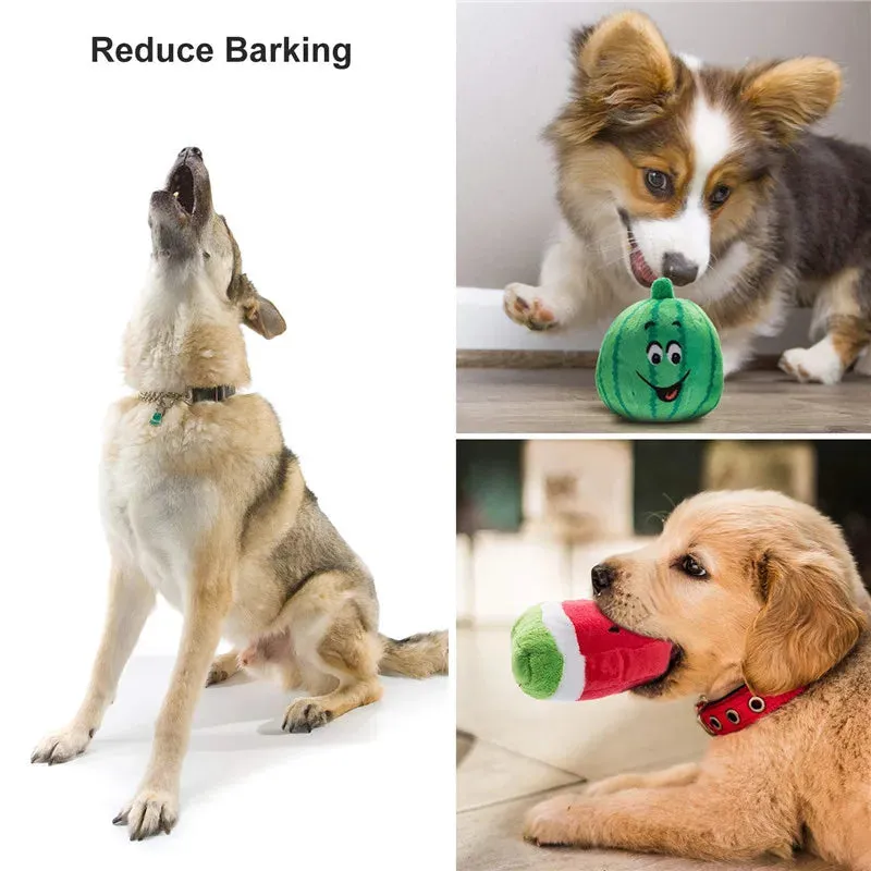 Deluxe Fleece Squeaky Toy Collection for Small to Medium Dogs