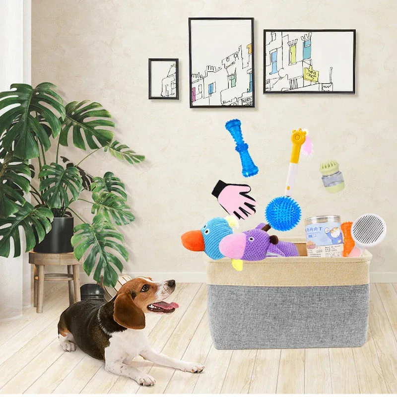 Deluxe Fleece Squeaky Toy Collection for Small to Medium Dogs