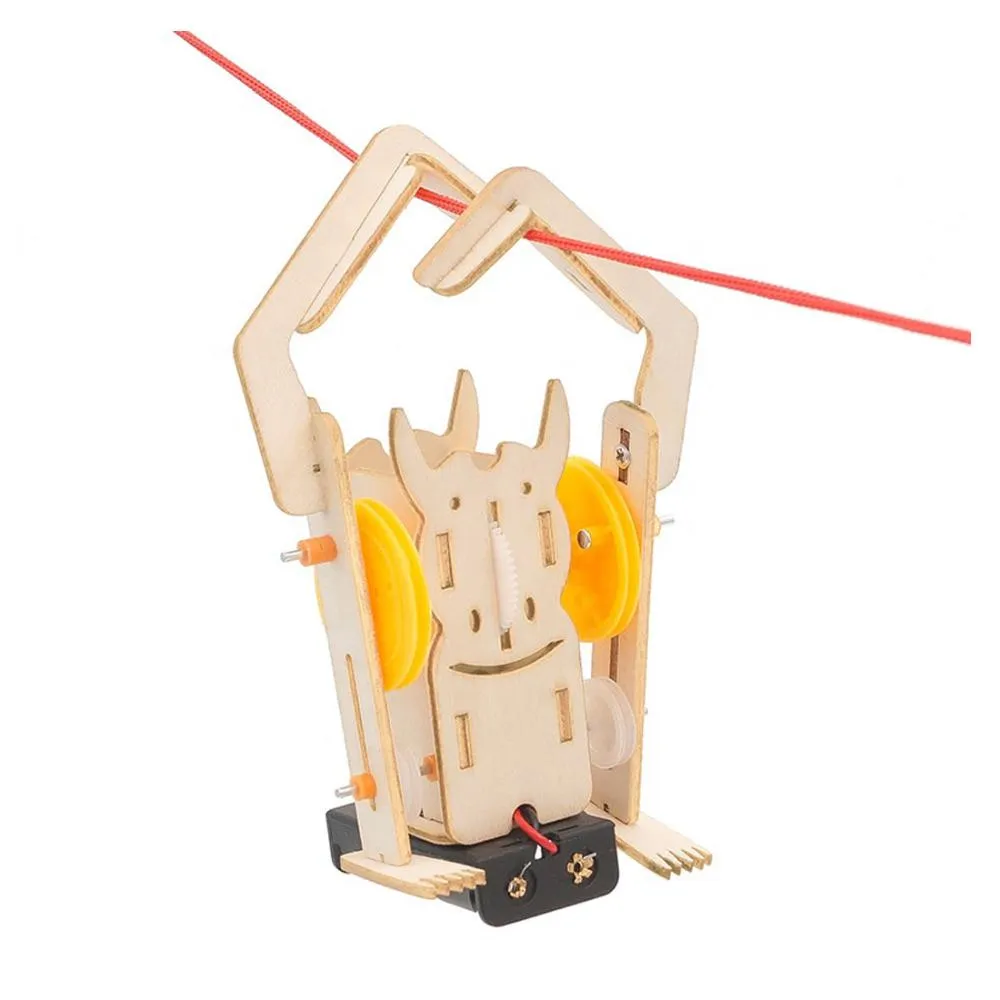 DIY Rope-Climbing Robot – Exciting STEM Learning Toy