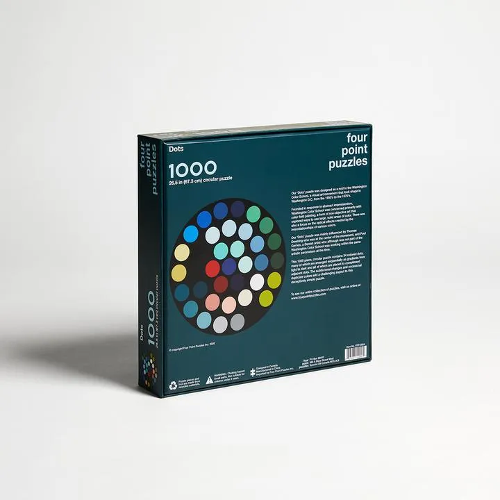Dots 1000 Piece Puzzle - Quick Ship
