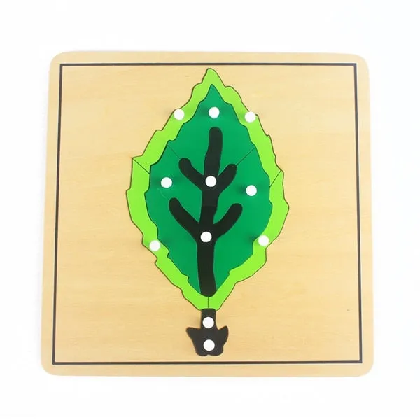 Engaging Montessori Wooden Puzzle: Discover Plants & Animals for Kids
