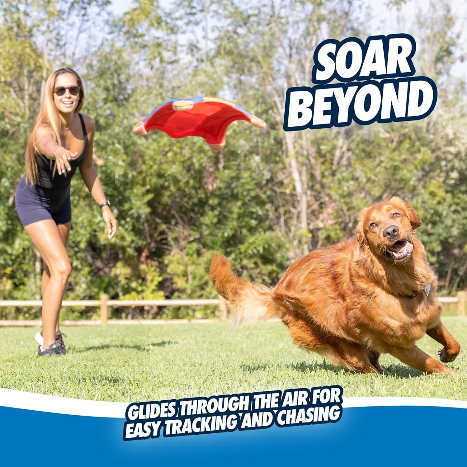 Flying Squirrel Dog Toy - Small / Medium / Large