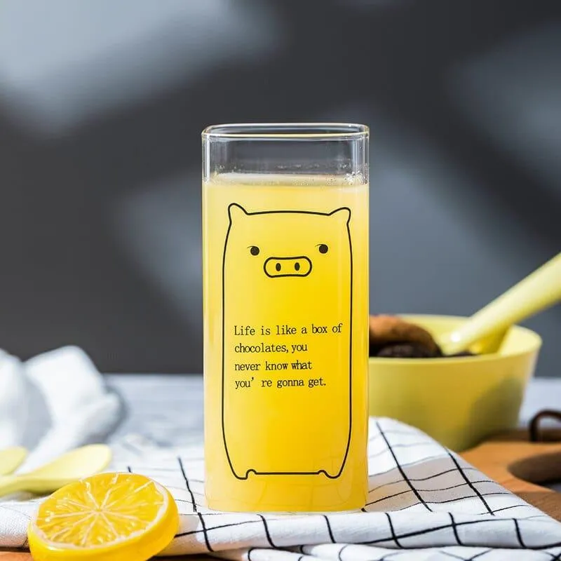 Funny Animals Glass