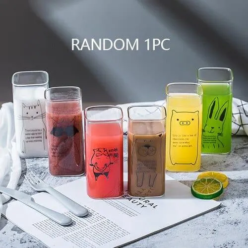 Funny Animals Glass