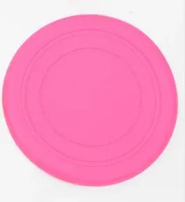Funny Silicone Flying Saucer Dog Cat Toy Dog Game Flying Discs Resistant Chew Puppy Training Interactive Pet Supplies