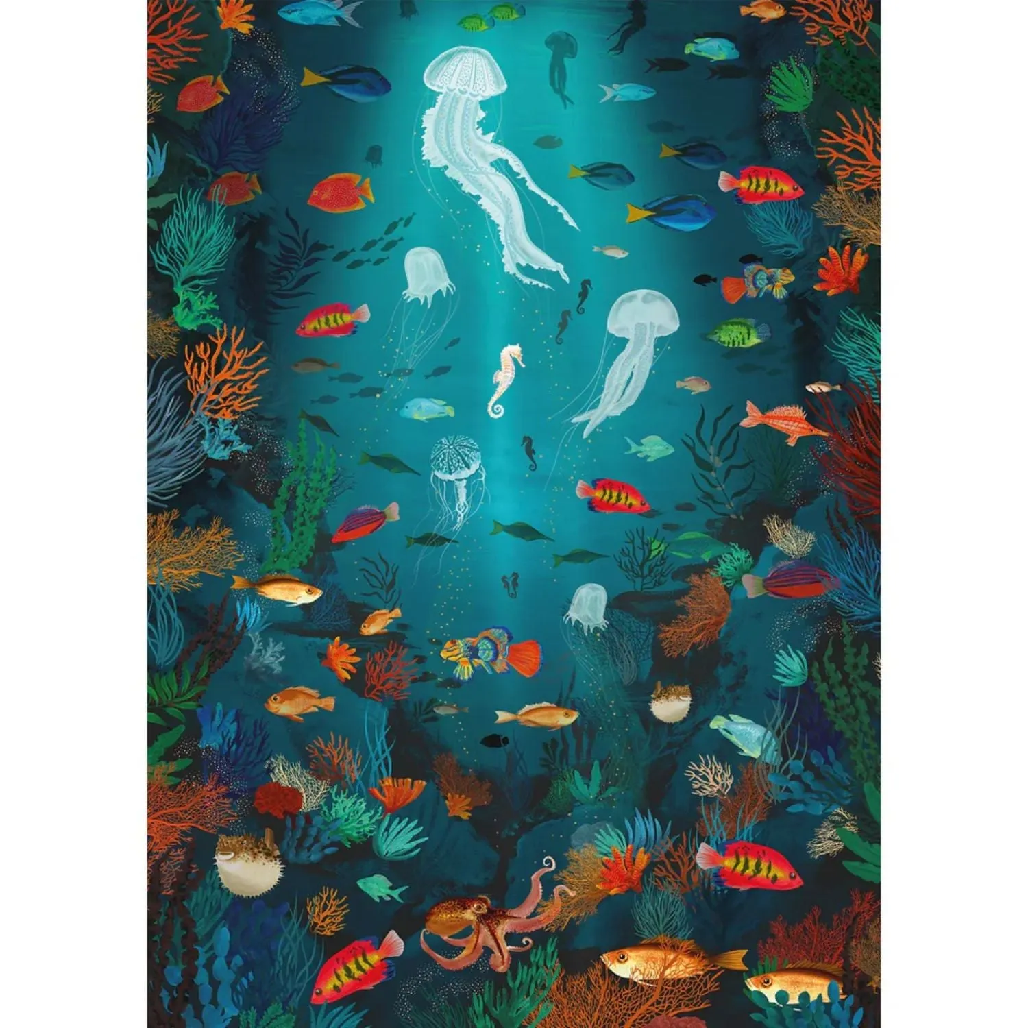 Gibson Games 1000 Piece Underwater World Puzzle