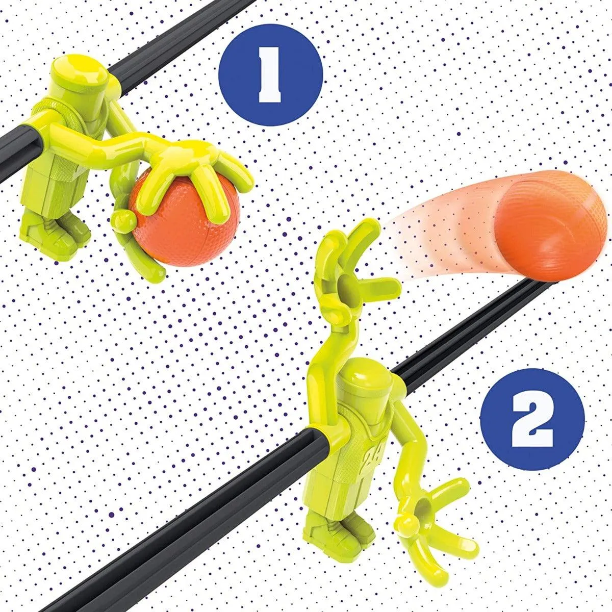 Hasbro Gaming Foosketball - Foosball Plus Basketball Shoot & Score Game for Kids Ages 8 and Up