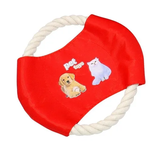 Interactive Ball & Rope Dog Toys