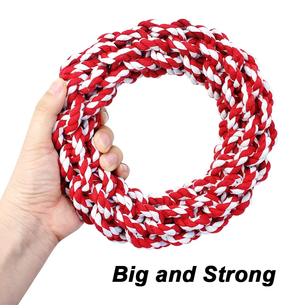 Interactive Ball & Rope Dog Toys