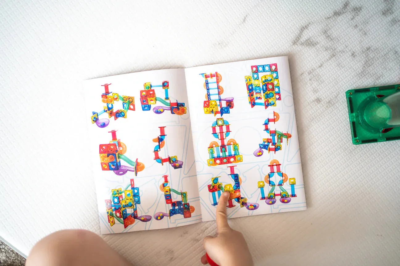 Learn & Grow - Magnetic Ball Run - Expansion Pack (85 Piece)