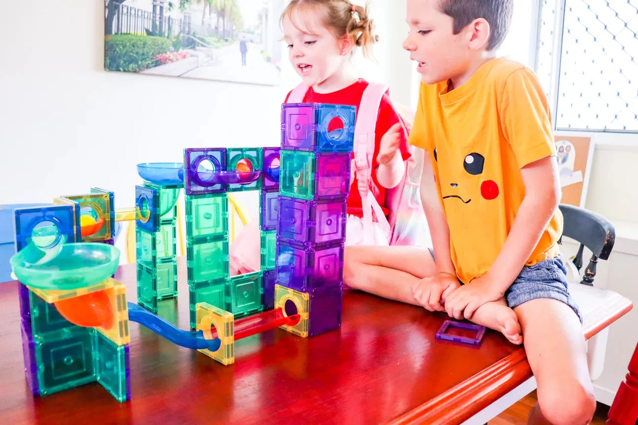 Learn & Grow - Magnetic Ball Run - Expansion Pack (85 Piece)