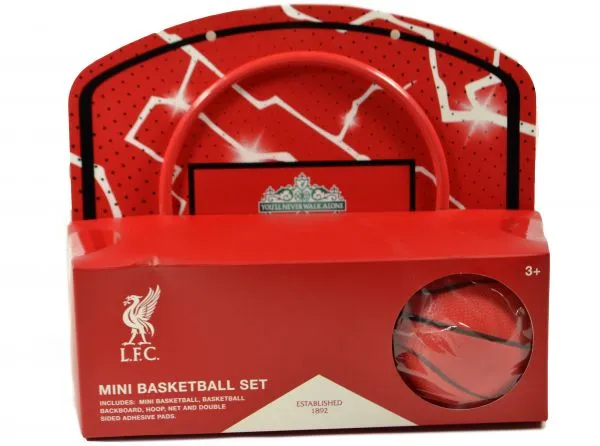 LIVERPOOL MINI BASKETBALL SET