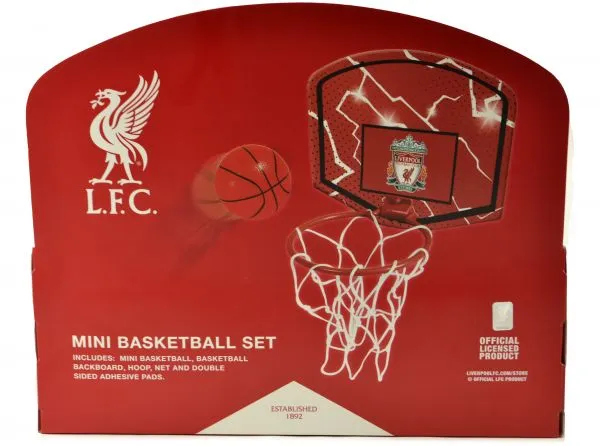 LIVERPOOL MINI BASKETBALL SET