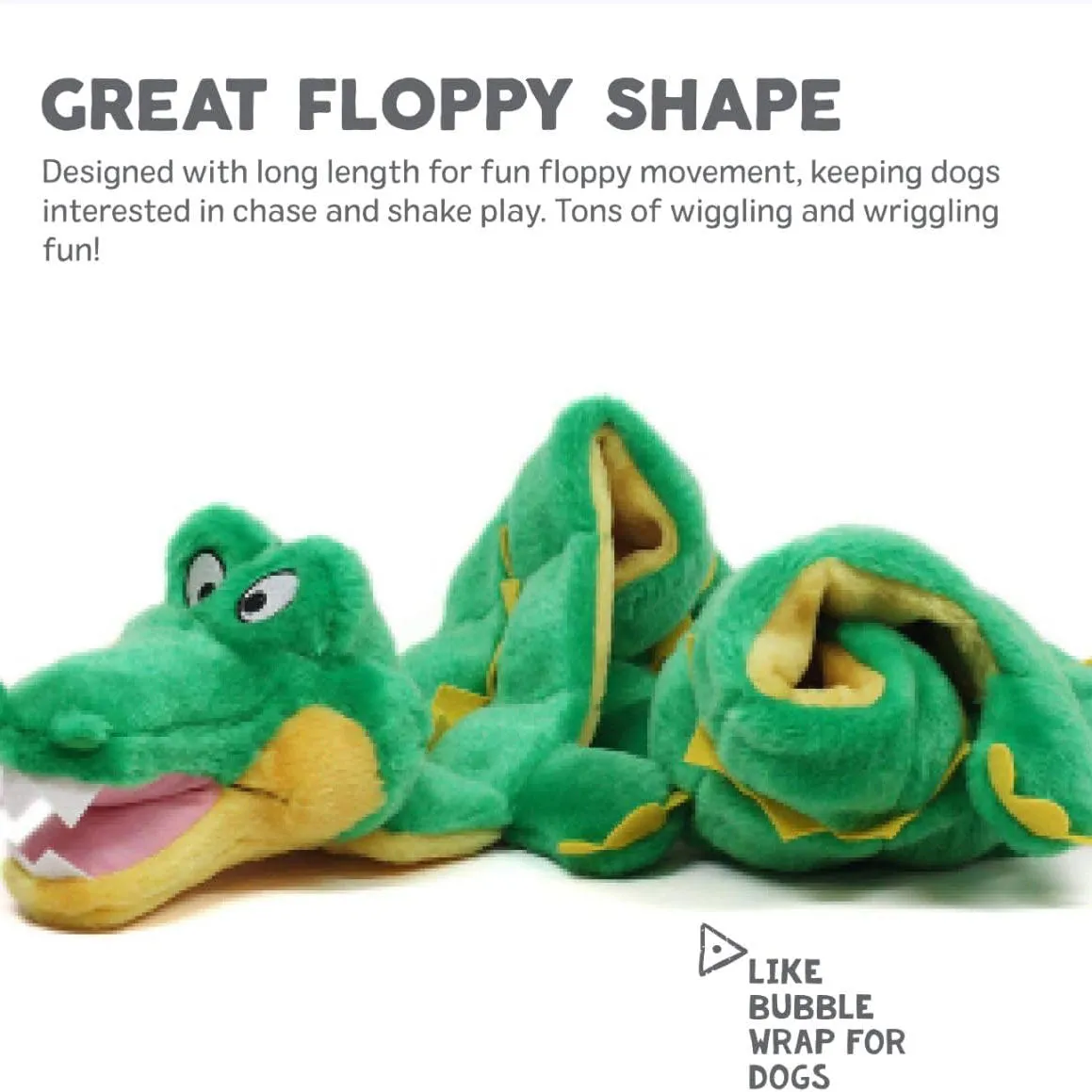 Outward Hound Squeaker Gator Matz