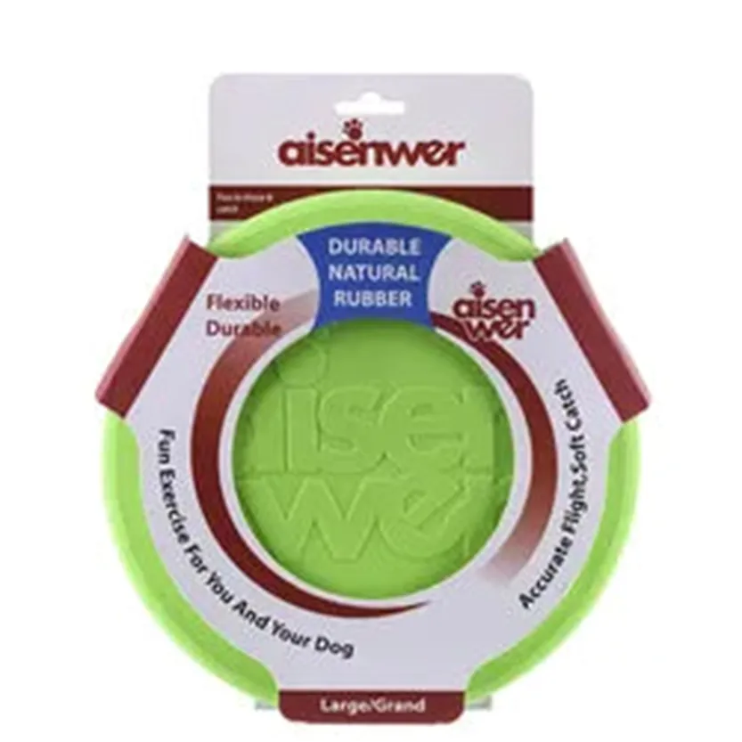 Pat and Pet Emporium | Pet Toys | Rubber Flying Disc Toy 2 Pcs