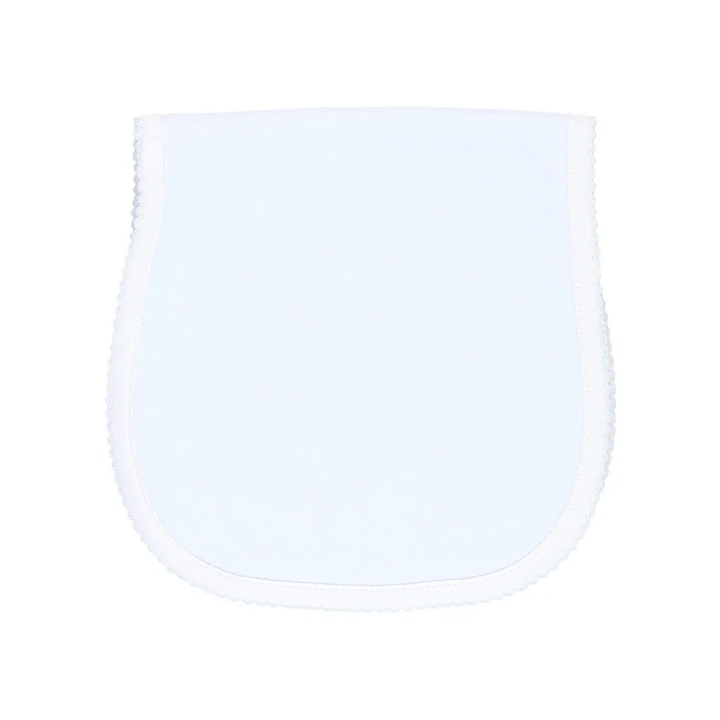 Pique Bone Large Burp Blue