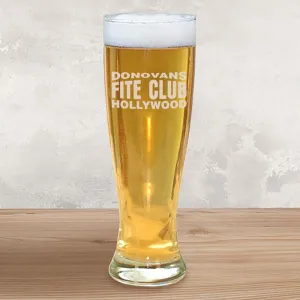 Ray Donovan Donovan's Fite Club 16 oz Laser Engraved Pilsner Glass