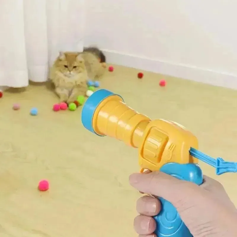 Silent Cat Toy Launcher