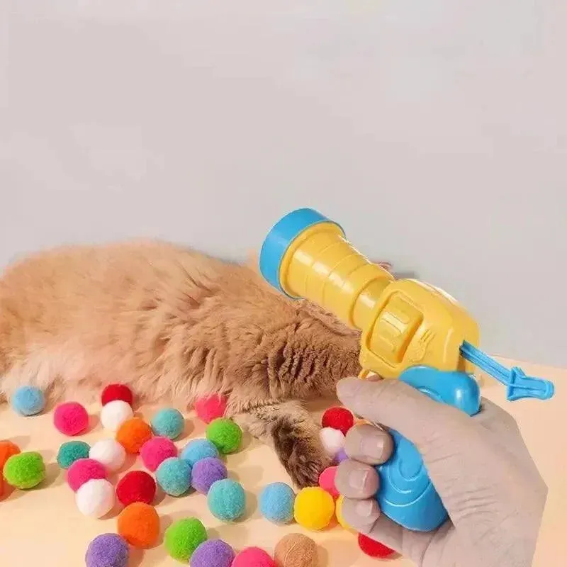 Silent Cat Toy Launcher