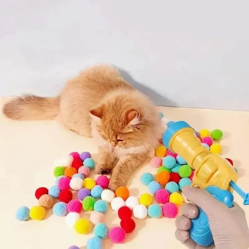 Silent Cat Toy Launcher