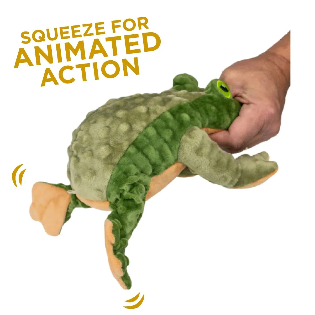 Tall Tails Dog Toy Animated Frog
